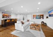 Expansive Family Room with Bar | Kings Beach Luxury Home