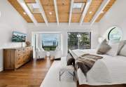 Primary Bedroom with sweeping views | 1025 Lake Vista Rd.