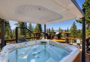 Covered Hot tub | Kings Beach Luxury Home