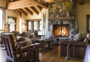 Great Room Fireplace | Squaw Valley Luxury Home