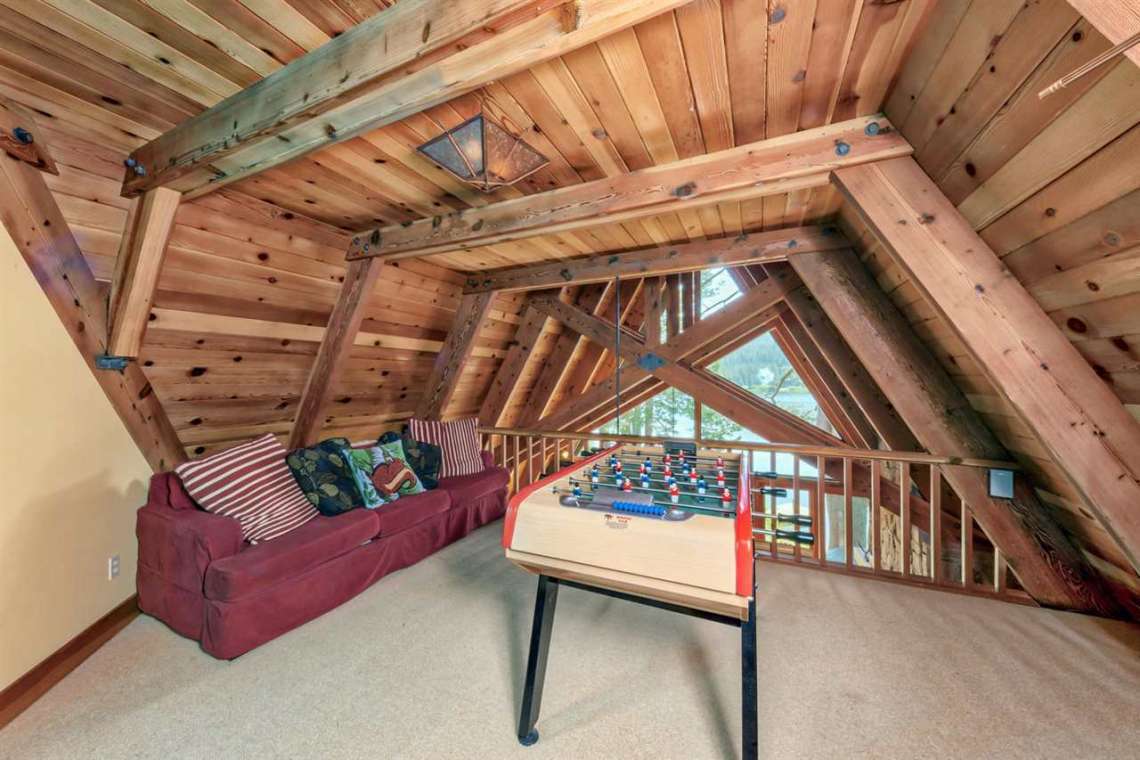 Serene Lakes Real Estate | 1102 Island Way Soda Springs CA | Loft