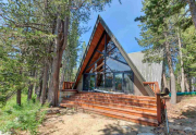 Serene Lakes Cabin | 1102 Island Way Soda Springs CA | Front View