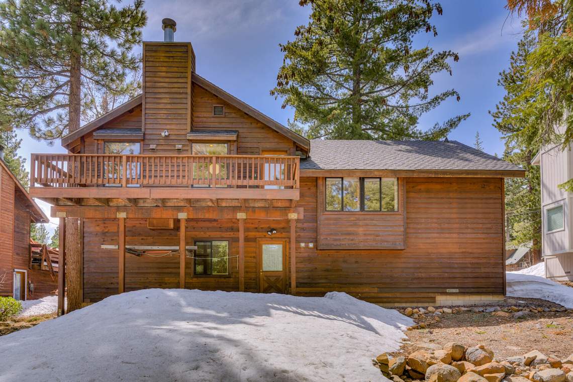 Back Exterior | Tahoe Vista Home for Sale