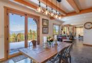 Dining Area with gorgeous views | Glenshire acreage property