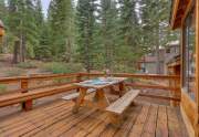 Spacious Deck | Tahoe Vista