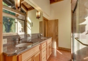 Luxury Tahoe Real Estate | 1177 Snow Crest Rd Alpine Meadows | Master Bathroom