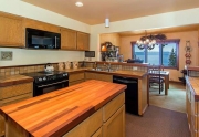 Spacious Kitchen with Lake Views