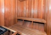 Sauna in Master Suite