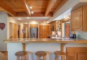 Eat-in kitchen | Tahoe Donner retreat