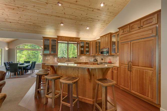 Truckee Real Estate | 12731 Brookstone Dr Truckee CA-small-006-17-KitchenBreakfast Bar