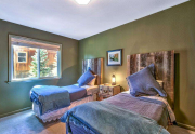 Guest Bedroom | Deluxe Real Estate Lake Tahoe