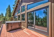 Hot Tub on Back Deck | Tahoe Donner Real Estate