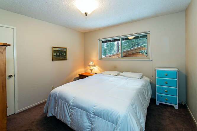 Dollar Point Real Estate | 136 Marlette Drive Tahoe City | Bedroom