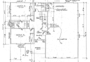 Proposed Plans for 4 bed, 2.5 bath home in Alpine Meadows