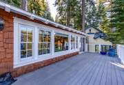 Back Deck | Donner Lake Lakefront