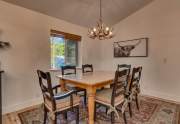 Tahoe Donner Retreat | Dining area