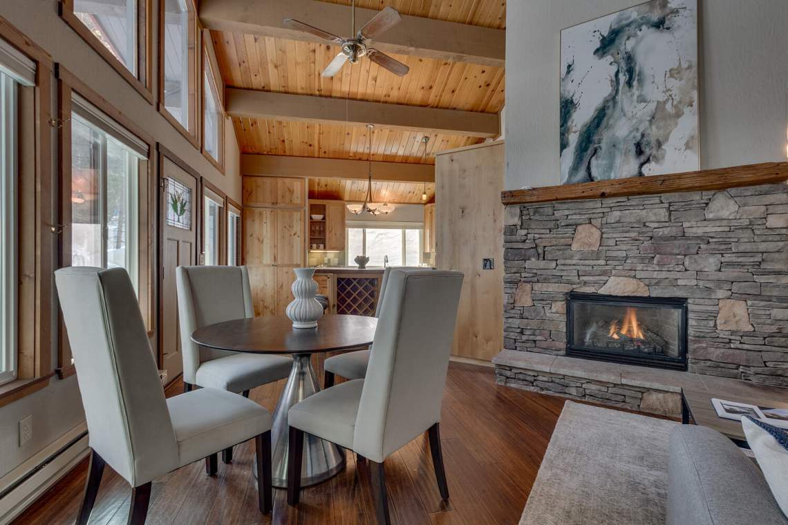 Dining area | Tahoe Donner Cabin
