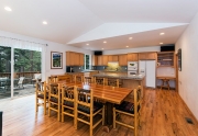 200 Hastings Lane | Custom Lake Tahoe Home | Chef's Kitchen and Dining Area