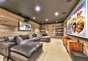 Media Room | Tahoe City Luxury Home