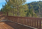 205 Alpine Meadows Rd. #2 | Alpine Meadows Real Estate | Spacious and Sunny Back Deck