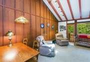 Living Room with Vaulted Ceilings