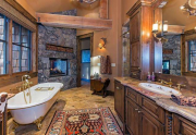 Huge Master Bathroom with Claw Foot Tub | Northstar Luxury Real Estate