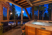 Hot Tub featuring beautiful views | Real Estate Truckee CA