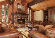 Old Tahoe Living Room | 3012 Highlands Drive