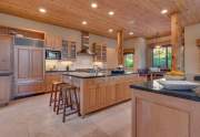 Chef's Kitchen with Island | Olympic Valley Retreat