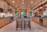 Chef's Kitchen with Island | Olympic Valley Retreat