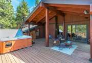 Lake Tahoe Home | 3145 Meadowbrook Dr | Covered Deck View