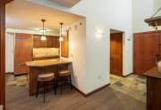 Kitchen island and entrance | 400 Squaw Creek Rd.