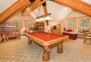 Billiards Room with Wet Bar