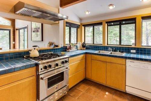 Kitchen in Tahoe City home