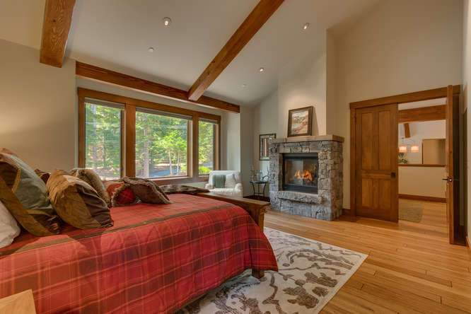 North Lake Tahoe Real Estate | 4516 Muletail Dr Carnelian Bay-Master Bedroom Ensuite