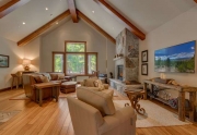 Carnelian Bay Home For Sale | 4516 Muletail Dr Living Room