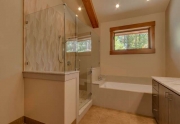 North Shore Lake Tahoe Home | 4516 Muletail Dr Carnelian Bay-Master Bath