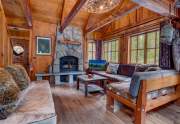 Stunning living room | West Shore cabin
