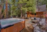 Relaxing hot tub | West Shore Cabin