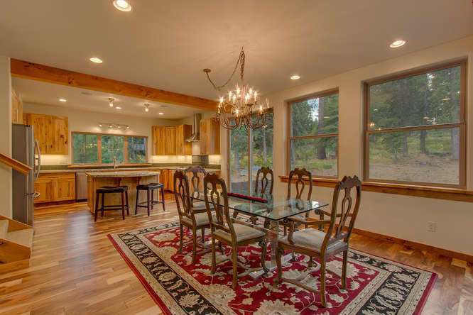 Lake Tahoe Real Estate | Open Concept Dining Area