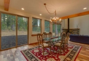 Lake Tahoe Luxury Home | Open Concept Dining Area