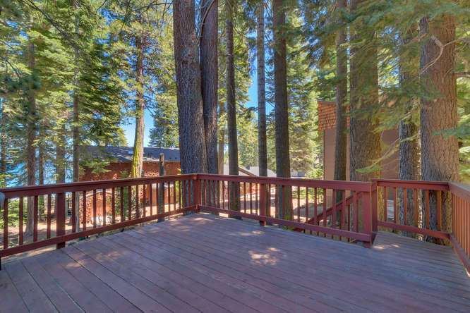 Lake Tahoe Home for sale | Spacious Deck