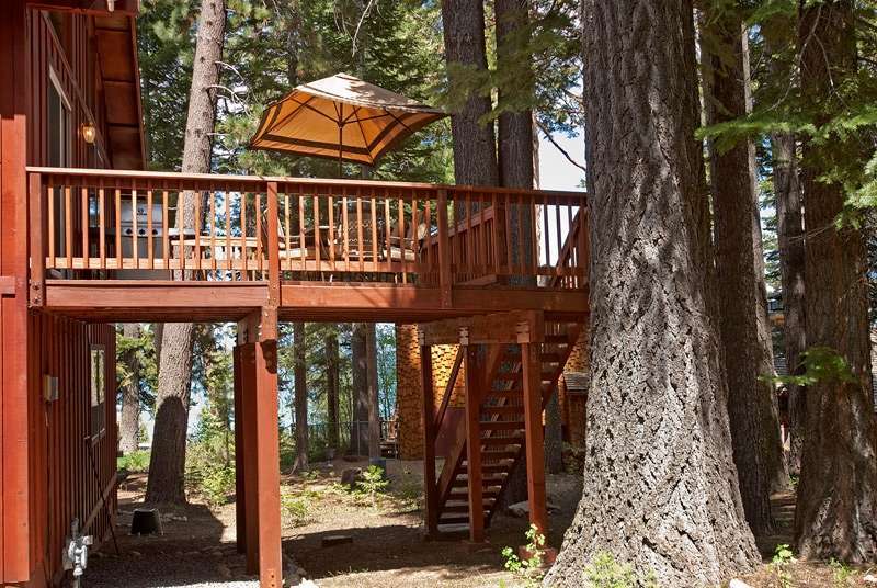 Lake Tahoe Real Estate | 6070 Quail Creek Road | Deck