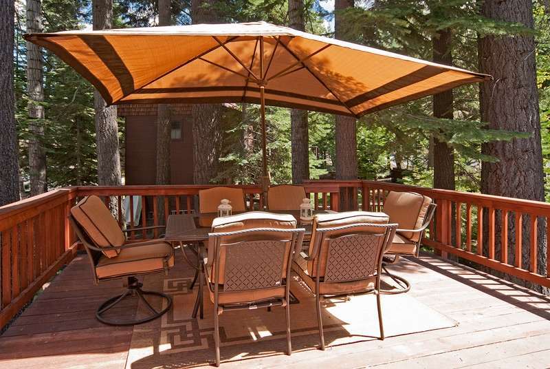 Lake Tahoe Real Estate | 6070 Quail Creek Road | Patio