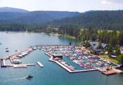 Tahoe City Marina | Aerial View