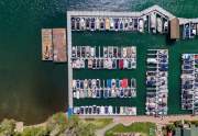 Tahoe City Marina | Aerial View