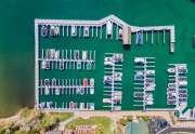 Aerial View of Tahoe City Marina