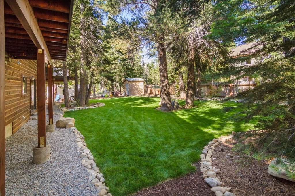 7001 Hilo Avenue | Back Yard | Lake Tahoe West Shore Real Estate