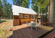 Back Deck | Charming Tahoma Cabin
