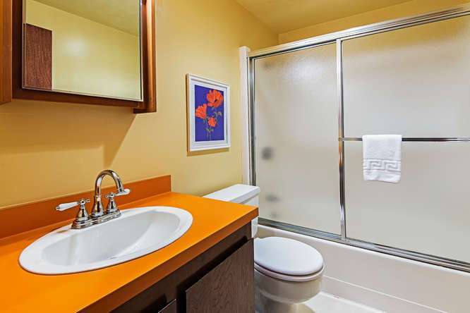 Lake Tahoe Real Estate | Hallway Bathroom